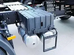 Compartiment du pack batterie