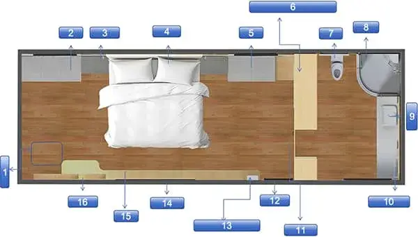 Caravane (lit queen size)