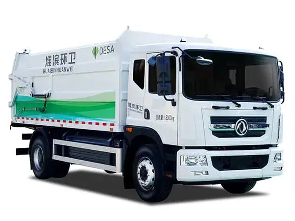 Camion-benne 100 % électrique